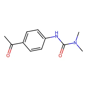 3-(4-Acetylphenyl)-1,1-dimethylurea structure