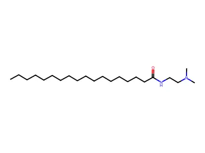 N-[2-(Dimethylamino)ethyl]octadecanamide structure