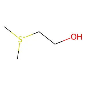 Sulfonium, (2-hydroxyethyl)dimethyl- structure
