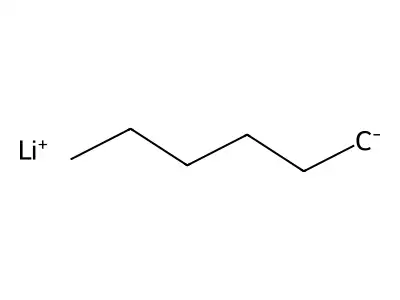 正己基锂 structure