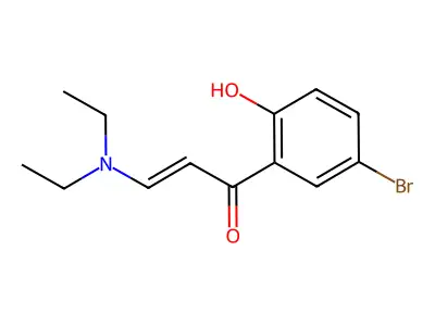 1-(5-Bromo-2-hydroxyphenyl)-3-(diethylamino)prop-2-en-1-one structure
