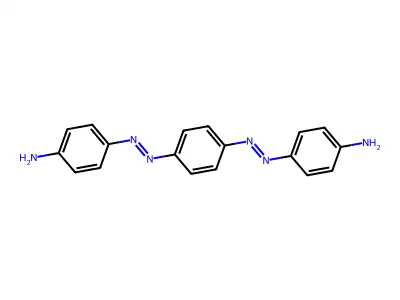 4,4'-(1,4-Phenylenebis(diazene-2,1-diyl))dianiline structure