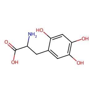 3-(2,4,5-Trihydroxyphenyl)-DL-alanine structure