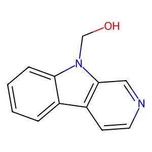 9-Hydroxymethyl-beta-carboline structure