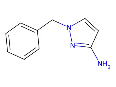 1-benzyl-1H-pyrazol-3-amine structure