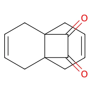 4a,8a-Ethanonaphthalene-9,10-dione, 1,4,5,8-tetrahydro- structure