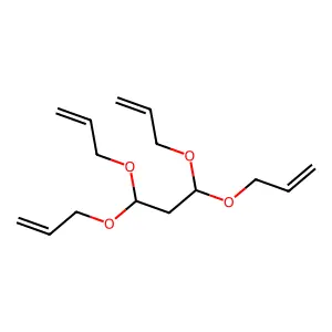 1,1,3,3-Tetraallyloxypropane structure