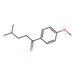 3-(Dimethylamino)-1-(4-methoxyphenyl)propan-1-one structure