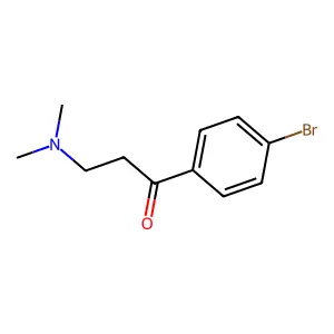 1-(4-Bromophenyl)-3-(dimethylamino)-1-propanone structure