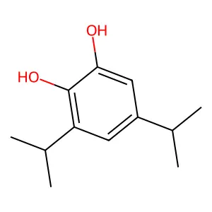 3,5-Diisopropylpyrocatechol structure