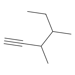 3,4-Dimethylhex-1-yne structure