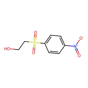 2-((4-Nitrophenyl)sulfonyl)ethanol structure