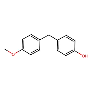 4-((4-Methoxyphenyl)methyl)phenol structure
