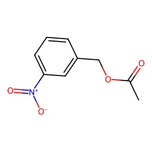 m-Nitrobenzyl acetate structure