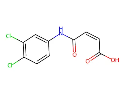 4-(3,4-Dichloroanilino)-4-oxobut-2-enoic acid structure