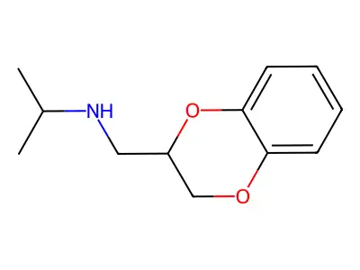 N-((2,3-Dihydrobenzo[b][1,4]dioxin-2-yl)methyl)propan-2-amine structure