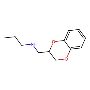 N-丙基-2,3-二氢-1,4-苯并二噁烷-2-甲胺 structure