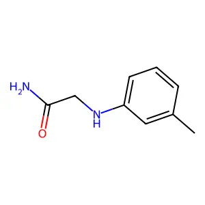 2-(3-甲基苯氨基)乙酰胺 structure