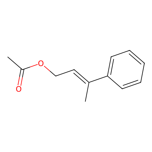 [(E)-3-phenylbut-2-enyl] acetate structure