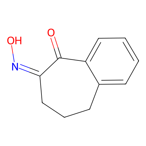 (Hydroxyimino)-6,7,8,9-tetrahydro-5H-benzo[7]annulen-5-one structure