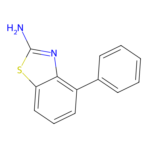 4-Phenyl-1,3-benzothiazol-2-amine structure
