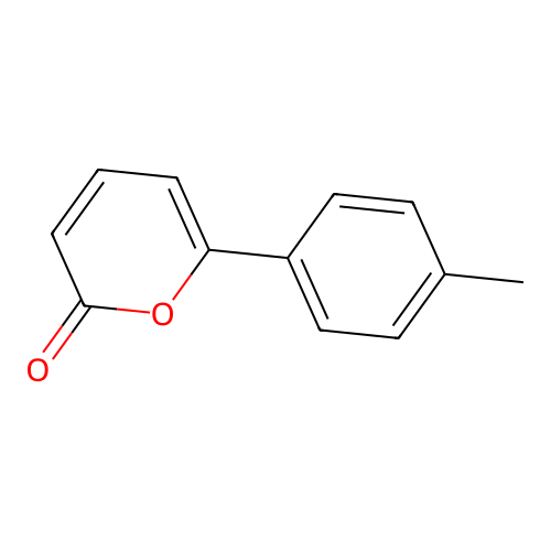 6-(4-Methylphenyl)-2H-pyran-2-one structure