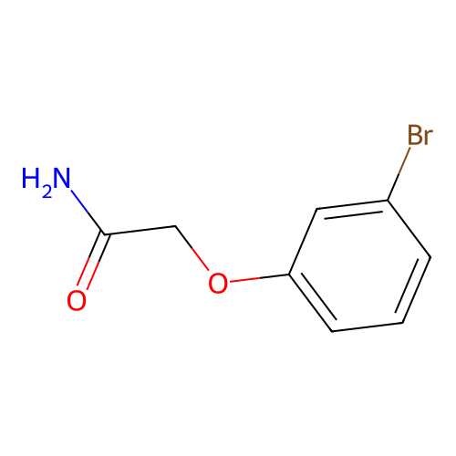 2-(3-Bromophenoxy)acetamide structure