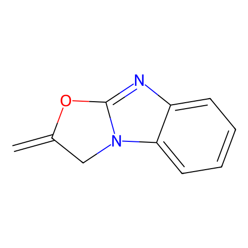 Benzimidazo(1,2-b)oxazole, 2,3-dihydro-2-methylene- structure