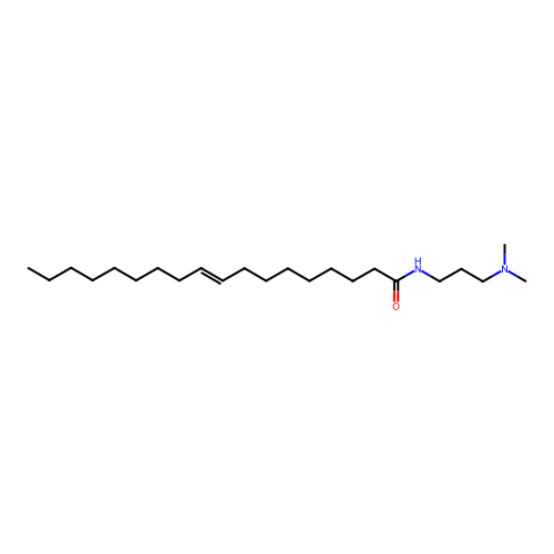 (9E)-N-[3-(Dimethylamino)propyl]octadec-9-enamide structure
