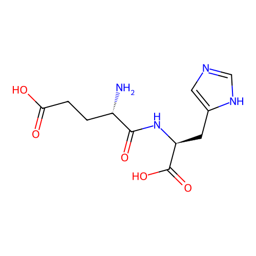 Glutamyl-Histidine structure