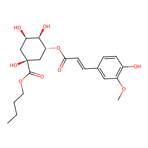 Hycandinic acid ester-1 structure