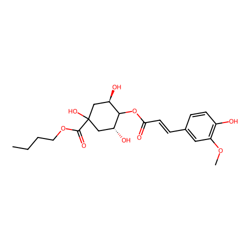 Hycandinic acid ester-2 structure