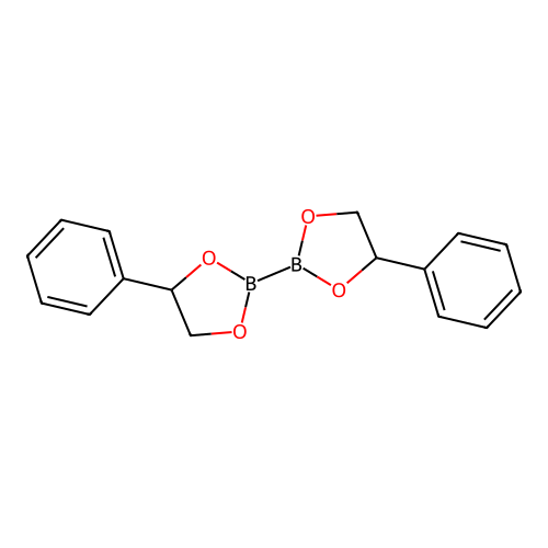 4-Phenyl-2-(4-phenyl-1,3,2-dioxaborolan-2-yl)-1,3,2-dioxaborolane structure