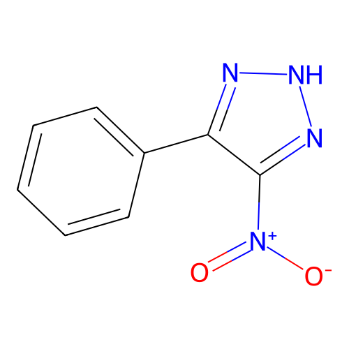 4-Nitro-5-phenyl-2H-1,2,3-triazole structure