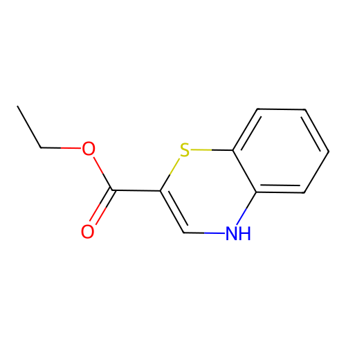ethyl 4H-1,4-benzothiazine-2-carboxylate structure