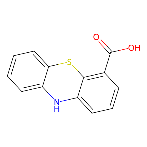 Phenothiazine-4-carboxylic acid structure