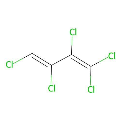 1,1,2,3,4-Pentachlorobuta-1,3-diene structure