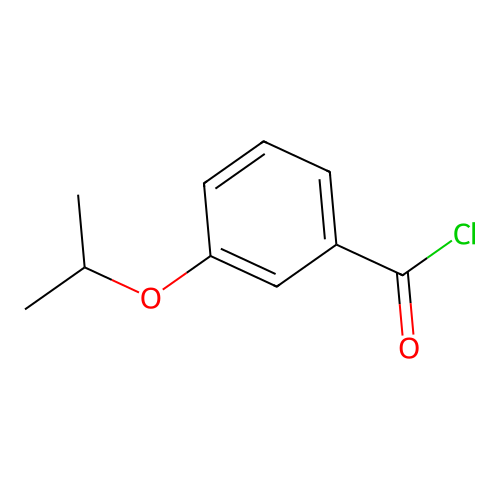 3-Isopropoxybenzoyl chloride structure
