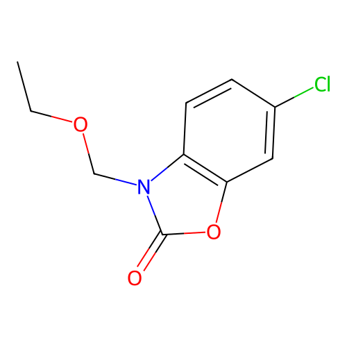 6-Chloro-3-(ethoxymethyl)-3-hydrobenzoxazol-2-one structure