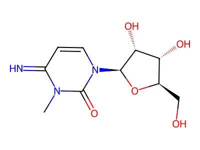3-甲基胞苷 structure