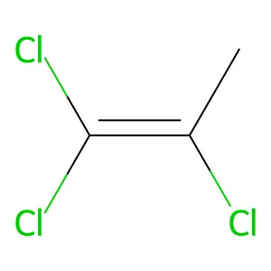 1-Propene, 1,1,2-trichloro- structure