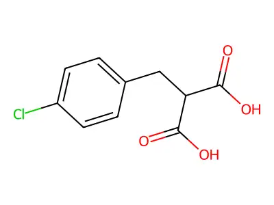 2-(4-Chlorobenzyl)malonic acid structure