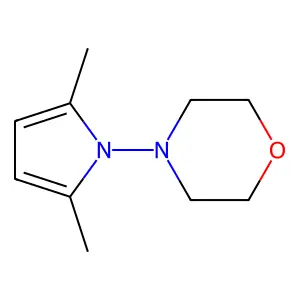 4-(2,5-Dimethyl-1H-pyrrol-1-yl)morpholine structure
