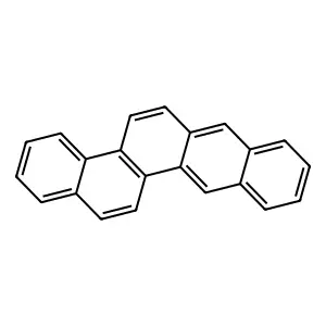 Benzo(b)chrysene structure