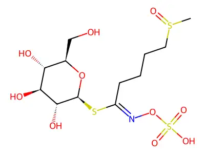 Glucoraphanin structure