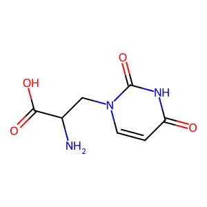 ethanesulfonic acid- 3-({[4-(4,6-diamino-2,2-dimethyl-1,3,5-triazin-1(2h)-yl)phenoxy]acetyl}amino)benzenesulfonyl fluoride(1:1) structure
