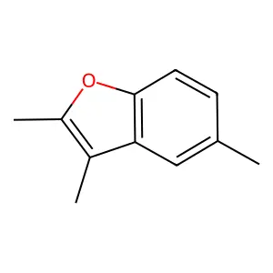 2,3,5-Trimethyl-1-benzofuran structure