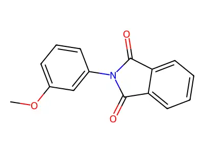2-(3-methoxyphenyl)-1H-isoindole-1,3(2H)-dione structure