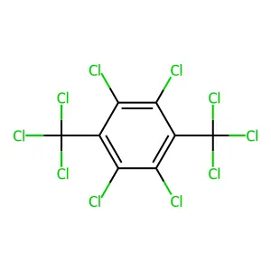 Decachloro-p-xylene structure