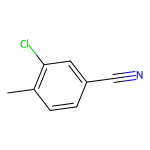 3-氯对甲苯甲腈 structure